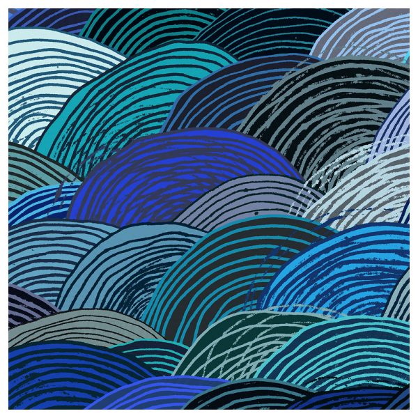 Sea Of Shapes G2220 221107 1053 by Alex Russell (detail 1)