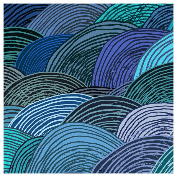 Sea Of Shapes G2220 221107 1053 by Alex Russell (detail 2)