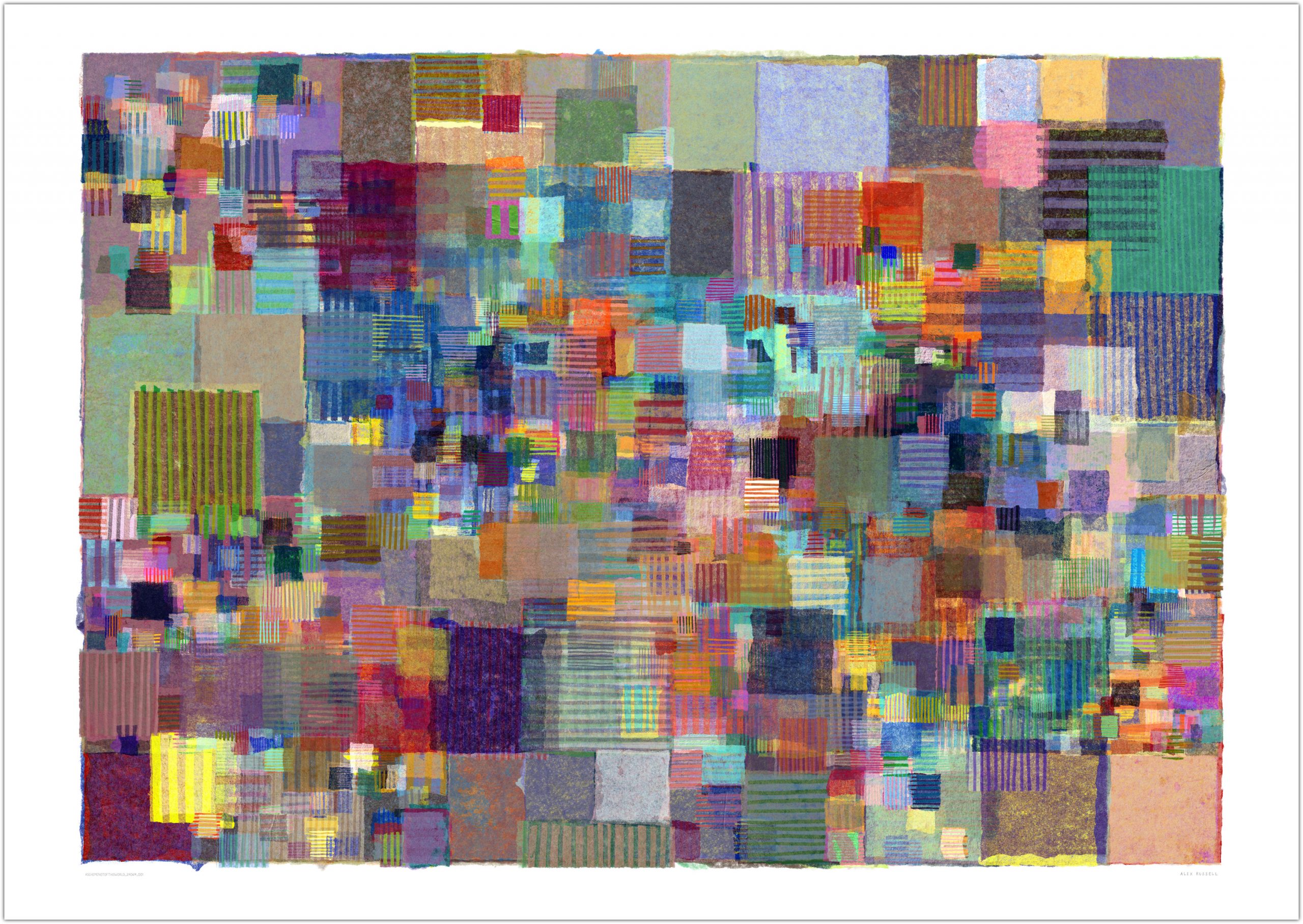 A Scheme Not Of This World 240614 001 by Alex Russell