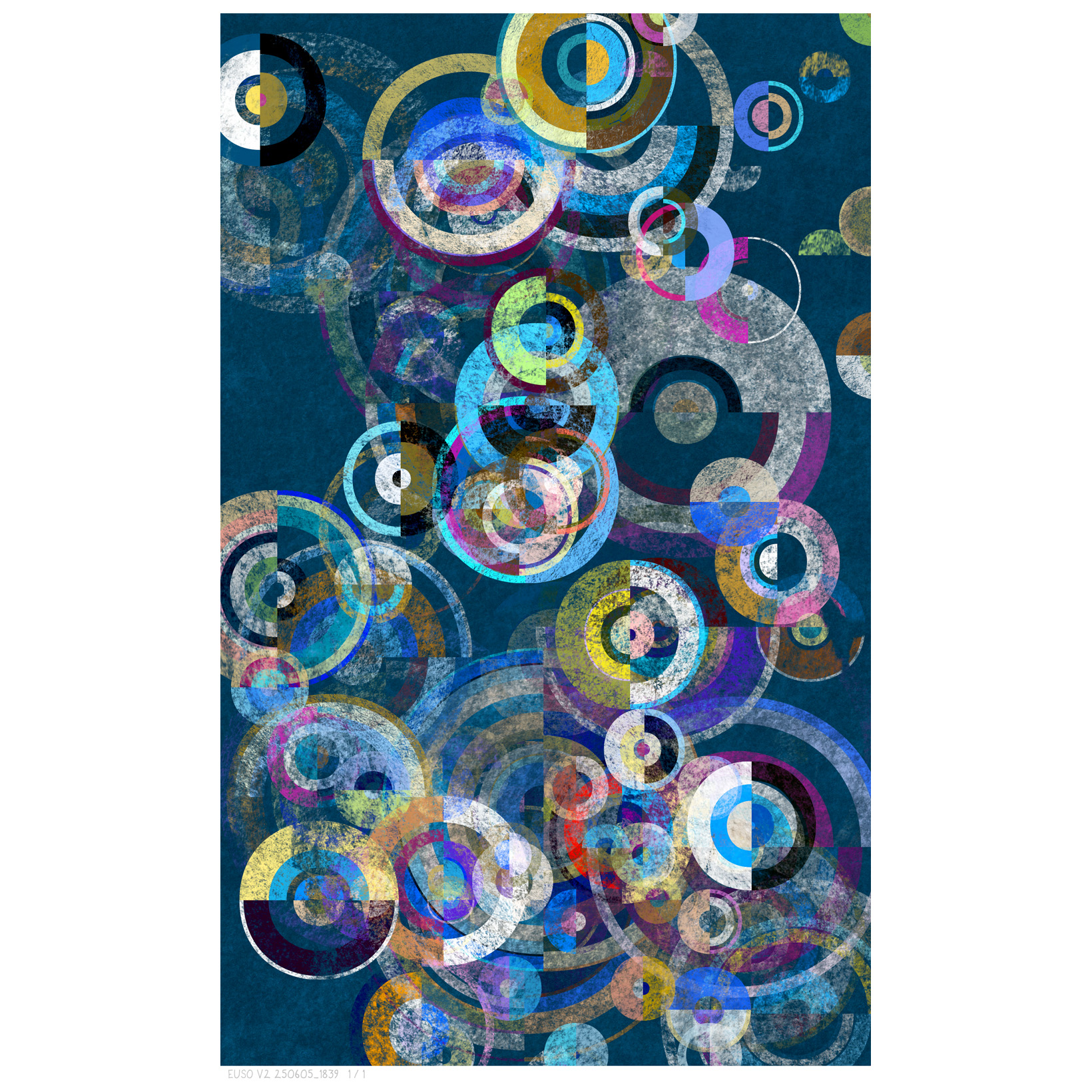 Eurydice's Song 250605 1839 by Alex Russell (print close-up)