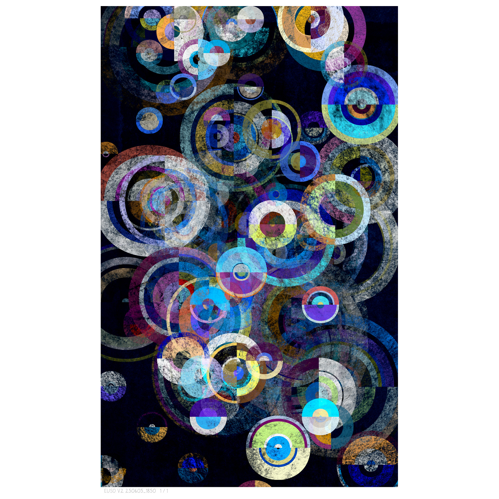 Eurydice's Song 250605 1850 by Alex Russell (print close-up)