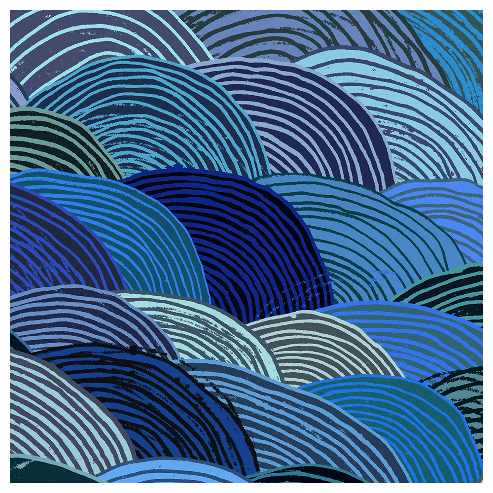 Sea Of Shapes G2220 250515 1445 by Alex Russell (detail 2)